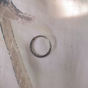 Titanium Hoop Earring, brand new never worn.